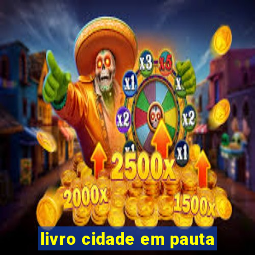 livro cidade em pauta